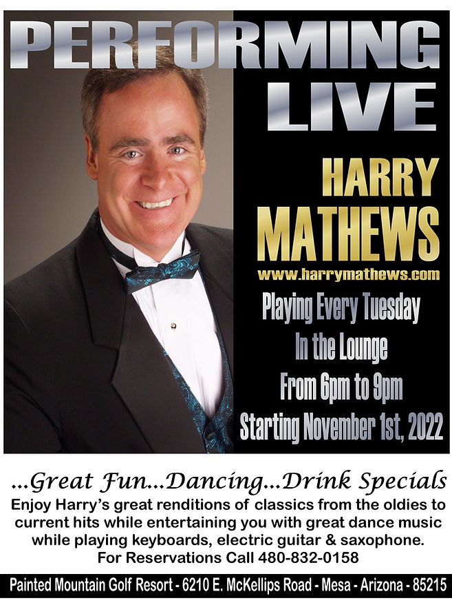 Performing Live Harry Mathews